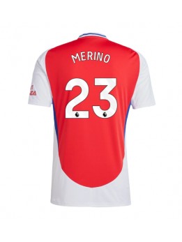 Arsenal Mikel Merino #23 Replika Hemmakläder 2024-25 Kortärmad